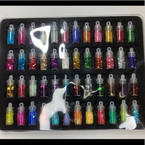 48 pack of glitter *slime supplies